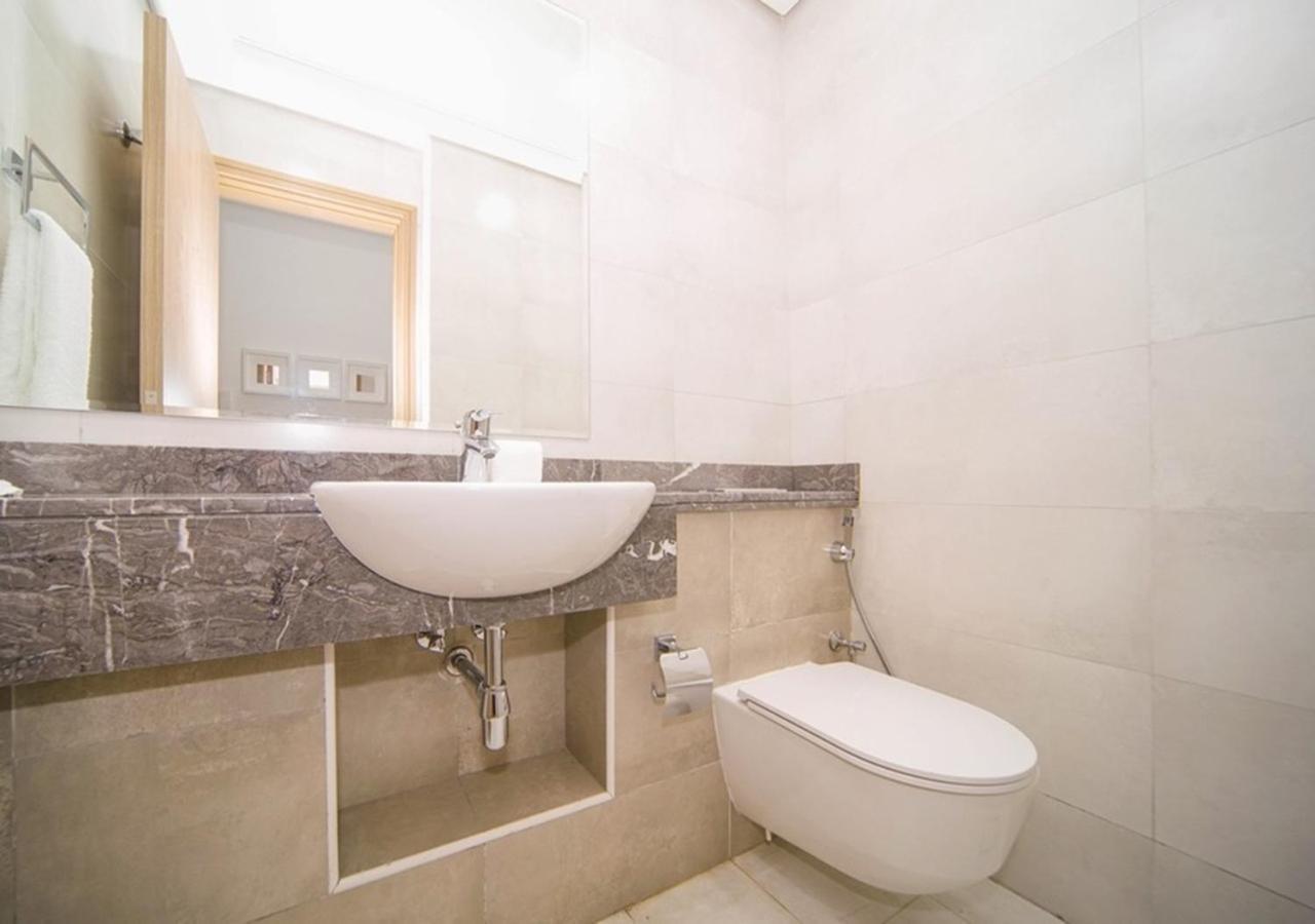 Elegant 2Br View With Rooftop Pool The Bay Dubai Eksteriør billede